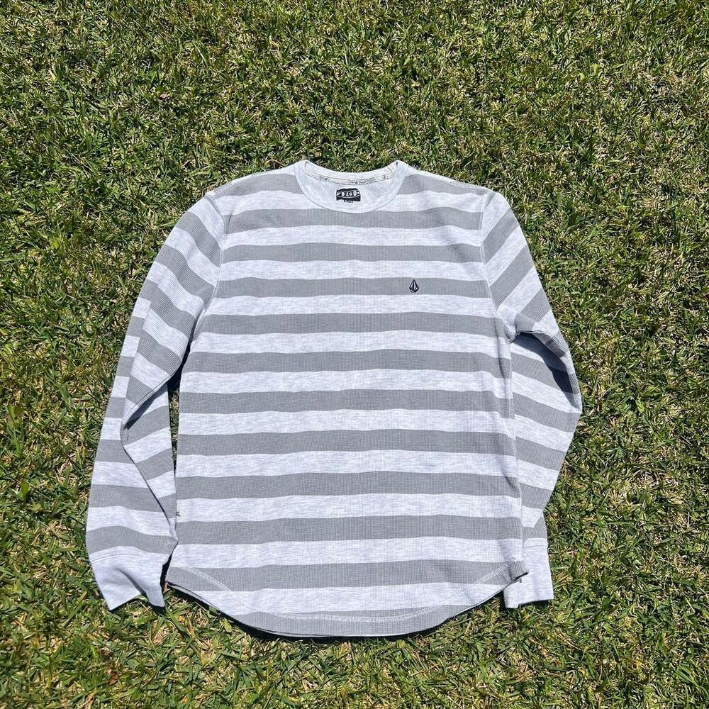 Volcom striped waffle knit mens size XL